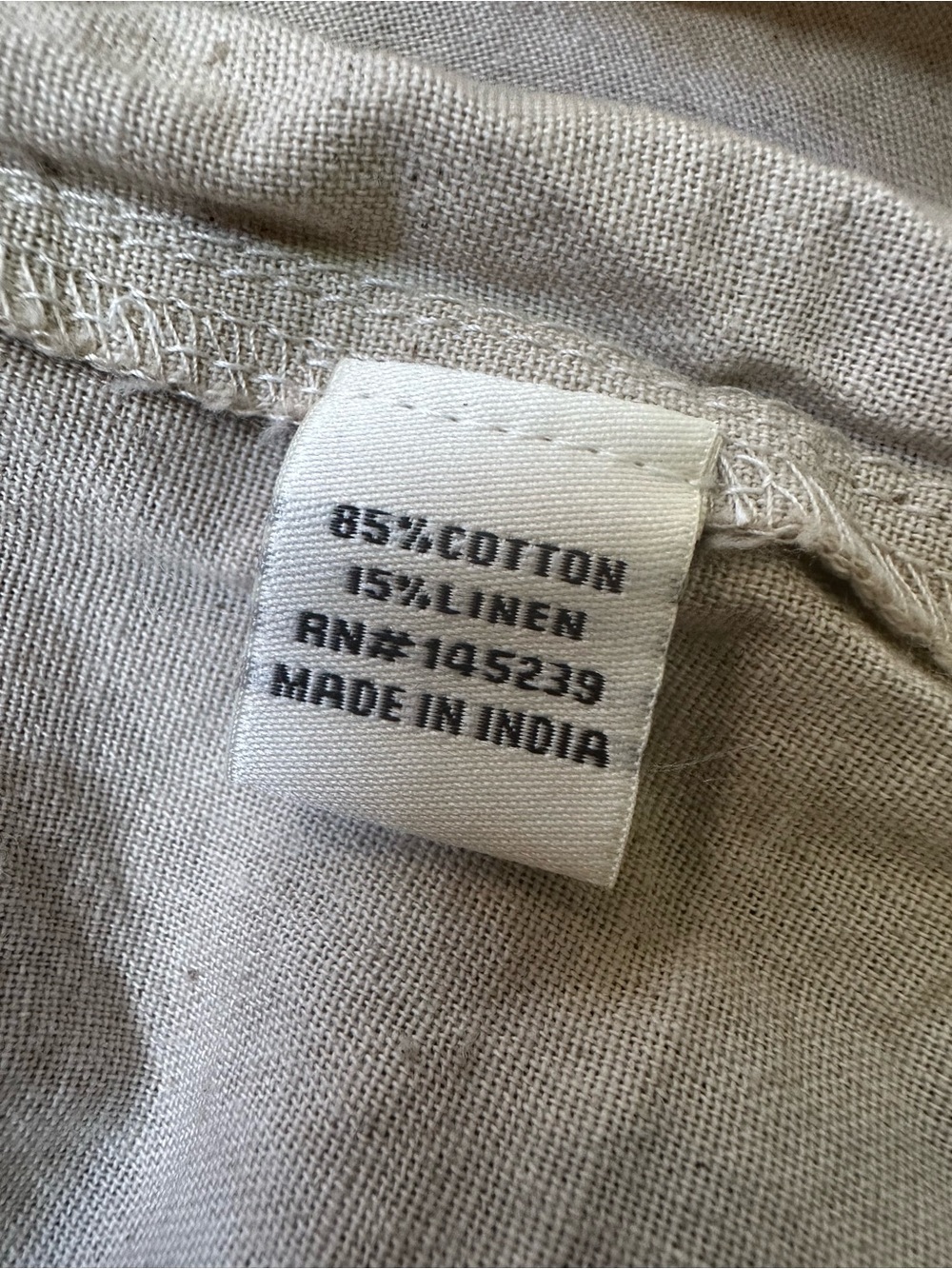 NWT Sim & Sam Lightweight White Linen blend Jumpsuit with adjustable Straps XL - Picture 10 of 16